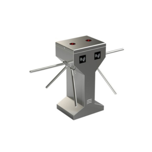 Double Mechanism Vertical Turnstile Gate