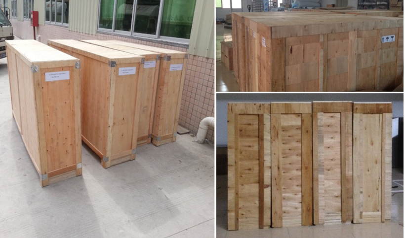 flap turnstile wooden case package